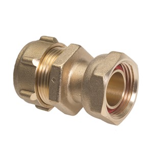 Conex 22mmx3/4" Straight Tap Connector Compression CU/FI