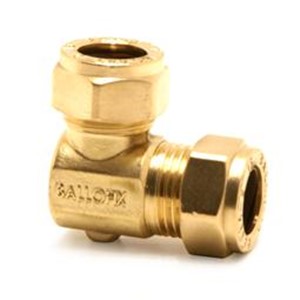 Ballofix 15mm Elbow Compression DZR 3380YA