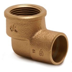 Yorkshire 15mmx1/2" Elbow CU/FI YP14