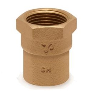 Yorkshire 15mmx1/2" Straight Connector CU/FI YP2