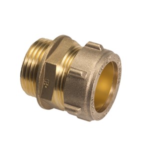 Conex 22mmx1" Straight Connector Compression CU/MI