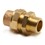 Yorkshire 22mmx3/4" Straight Cu-Union MI YP69