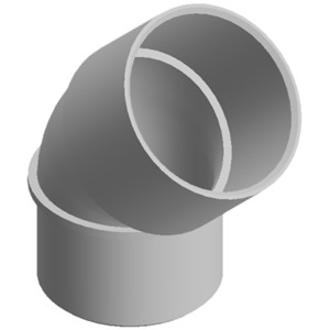 Terrain 40mm Spigot Bend 207.15.92G