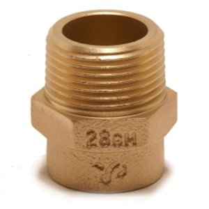 Yorkshire 67mmx2.1/2" Straight Connector CU/MI YP3