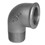 1/4" Elbow M/F Black 92-B