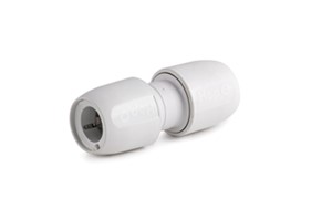 Hep2O 15mm Straight Coupling G4 White HD1/15W