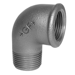 2.1/2" Elbow M/F Black 92-B
