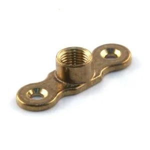10mm Backplate FEMALE Brass