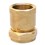 TGL 15mmx1/2" Coupling Compression C/FI Brass