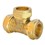 TGL 22mm Tee Compression Brass