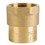 TGL2 15mmx1/2" Straight Connector CU/FI S/R