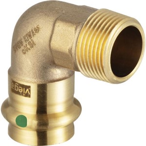 Profipress 15mmx1/2" Elbow CU/MI 112950