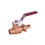 Crane 3/4" Ball Valve M/HU Bronze D171/MHU WRAS