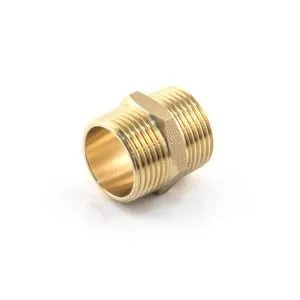 1/2" 1m B.S.P. Nippling Brass
