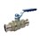 Pegler 15mm DZR Ball Valve Press PS550DR