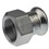 XPress 42mmx1.1/2" Straight Coupling FI Stainless SS2 11654