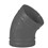 Grinnell 4" 114.3 45° Elbow Galvenized S201G