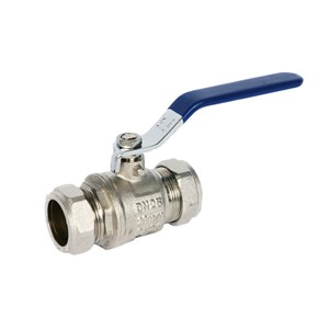 TGL 28mm Ball Valve Compression PN25 Gas / Brass 89YL