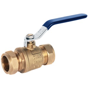 TGL 42mm Ball Valve Compression PN25 DZR / Brass 59BL WRAS