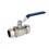 TGL 54mm Ball Valve Compression PN25 Gas / Brass 89YL