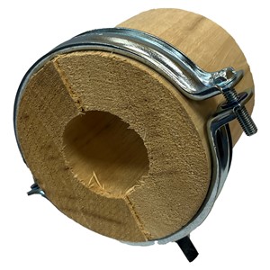1" Band Clip Lightweight c/w 25mm Wood 35mm 10mm boss